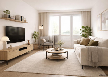 Prodej bytu 1+1 s balkonem v centru Českých Budějovic.